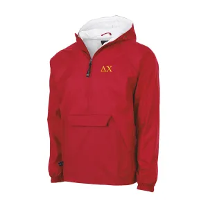 Delta Chi Flannel Lined Windbreaker - Letters