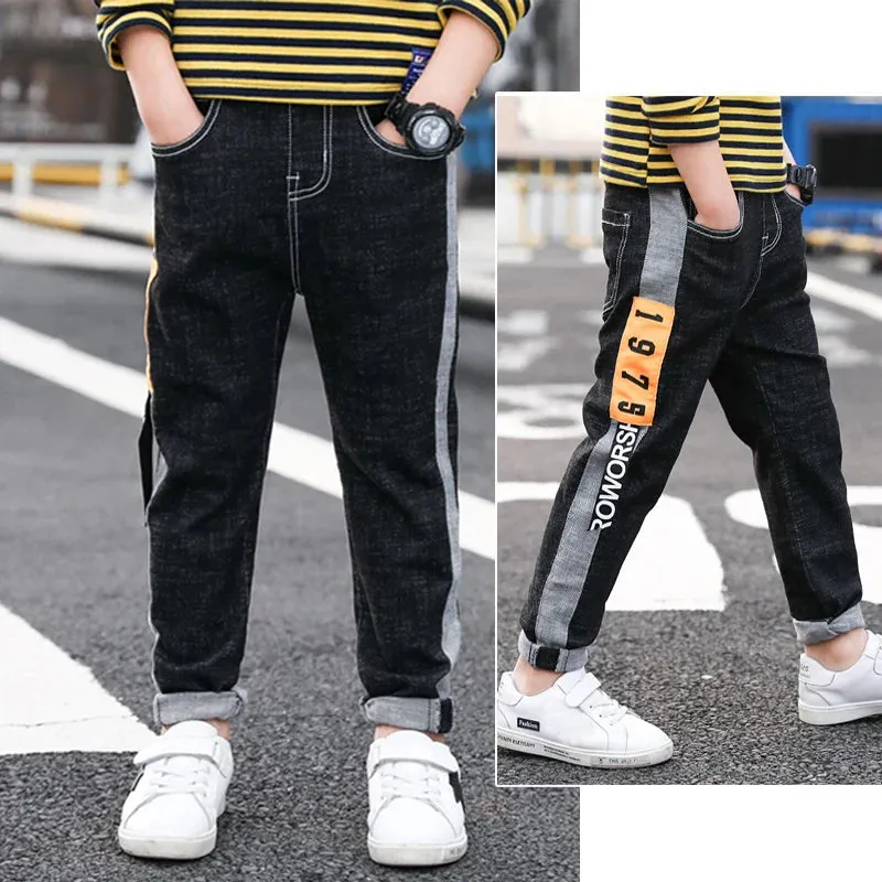 Designer Print Jeans