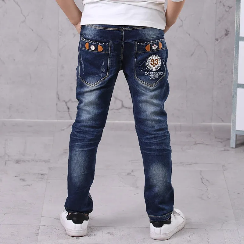 Designer Print Jeans