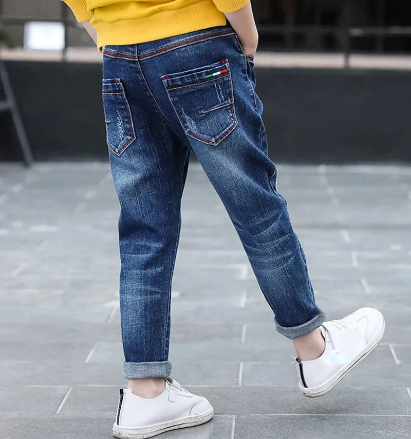 Designer Print Jeans