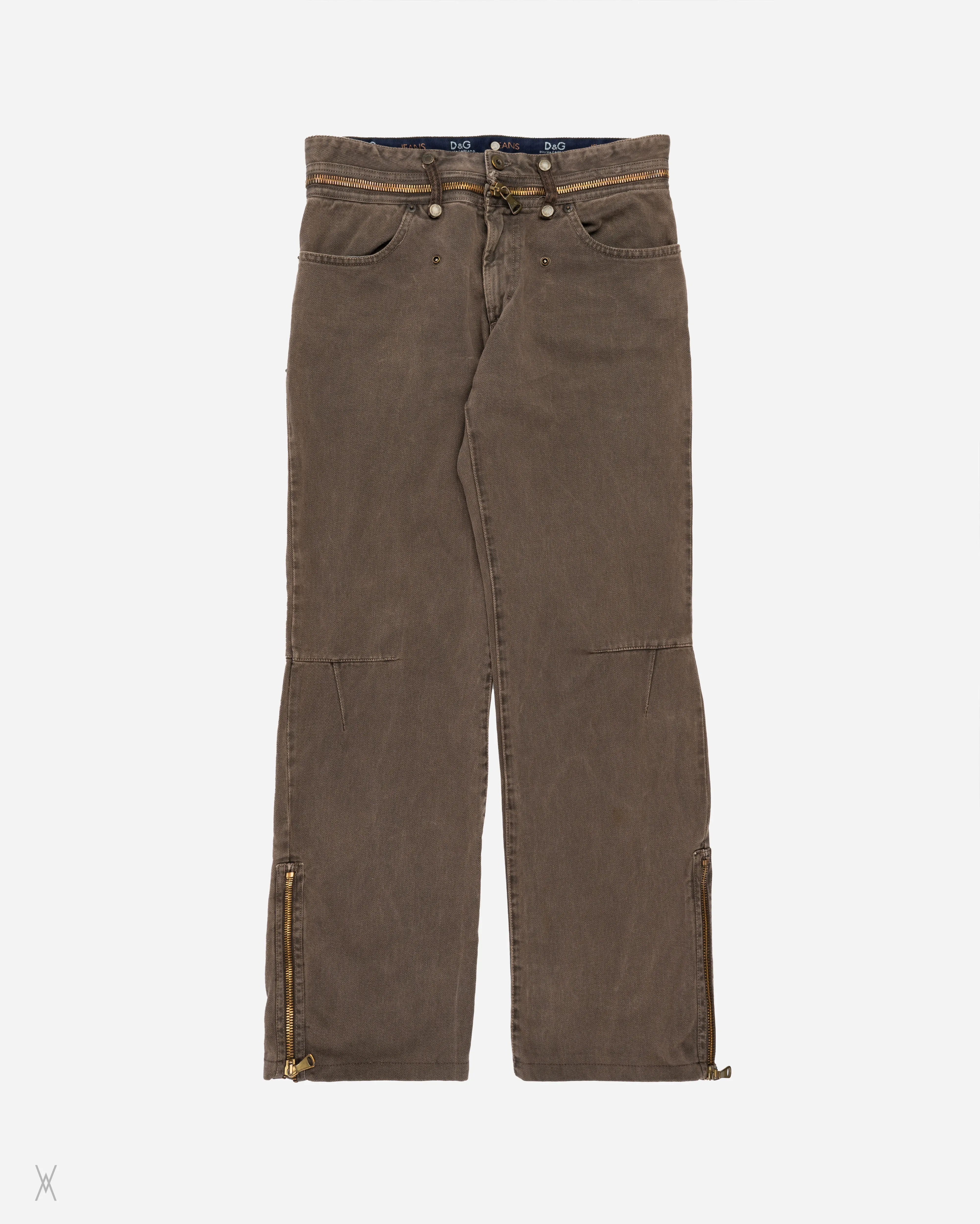 Dolce & Gabbana Detachable Upper Denim