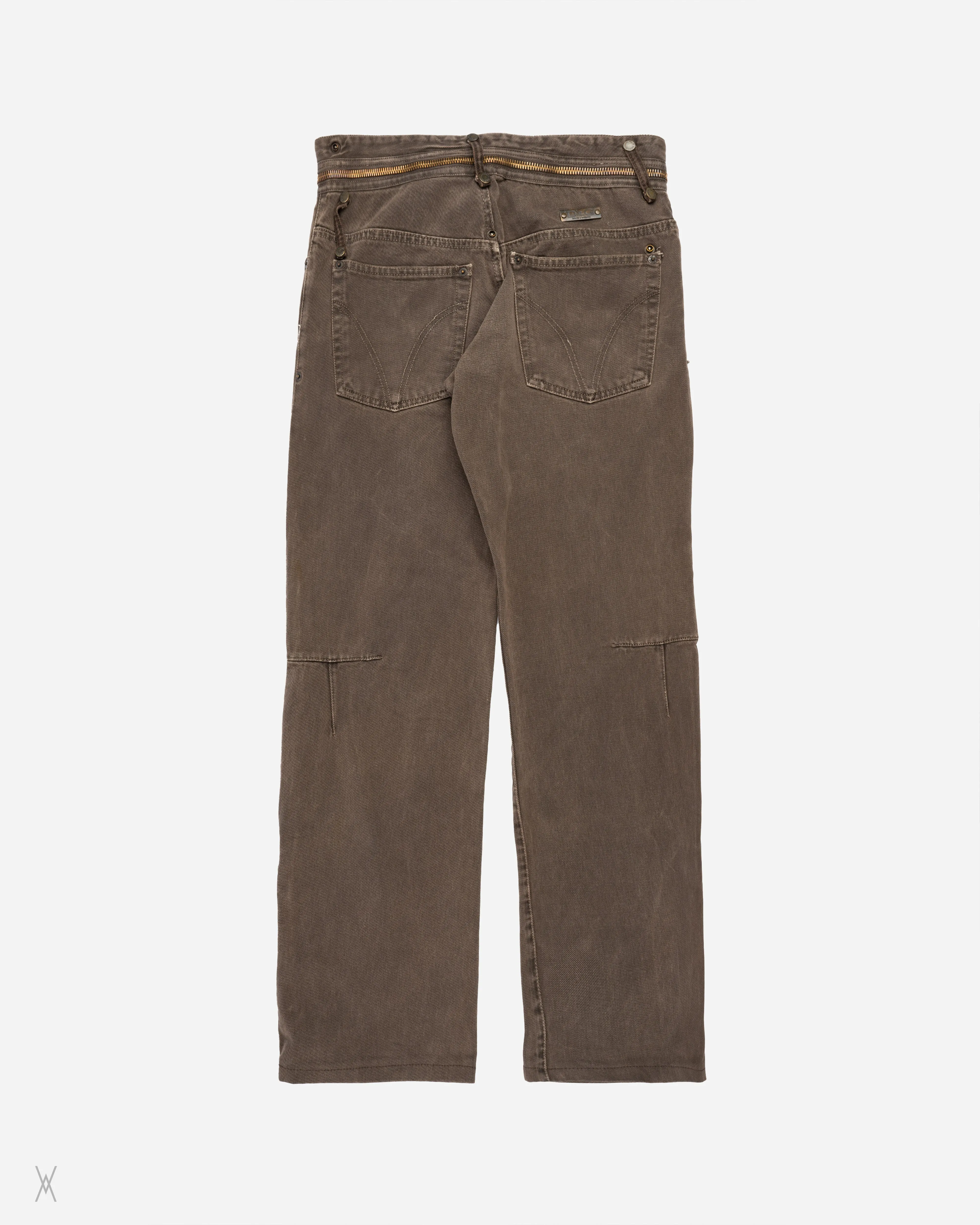 Dolce & Gabbana Detachable Upper Denim