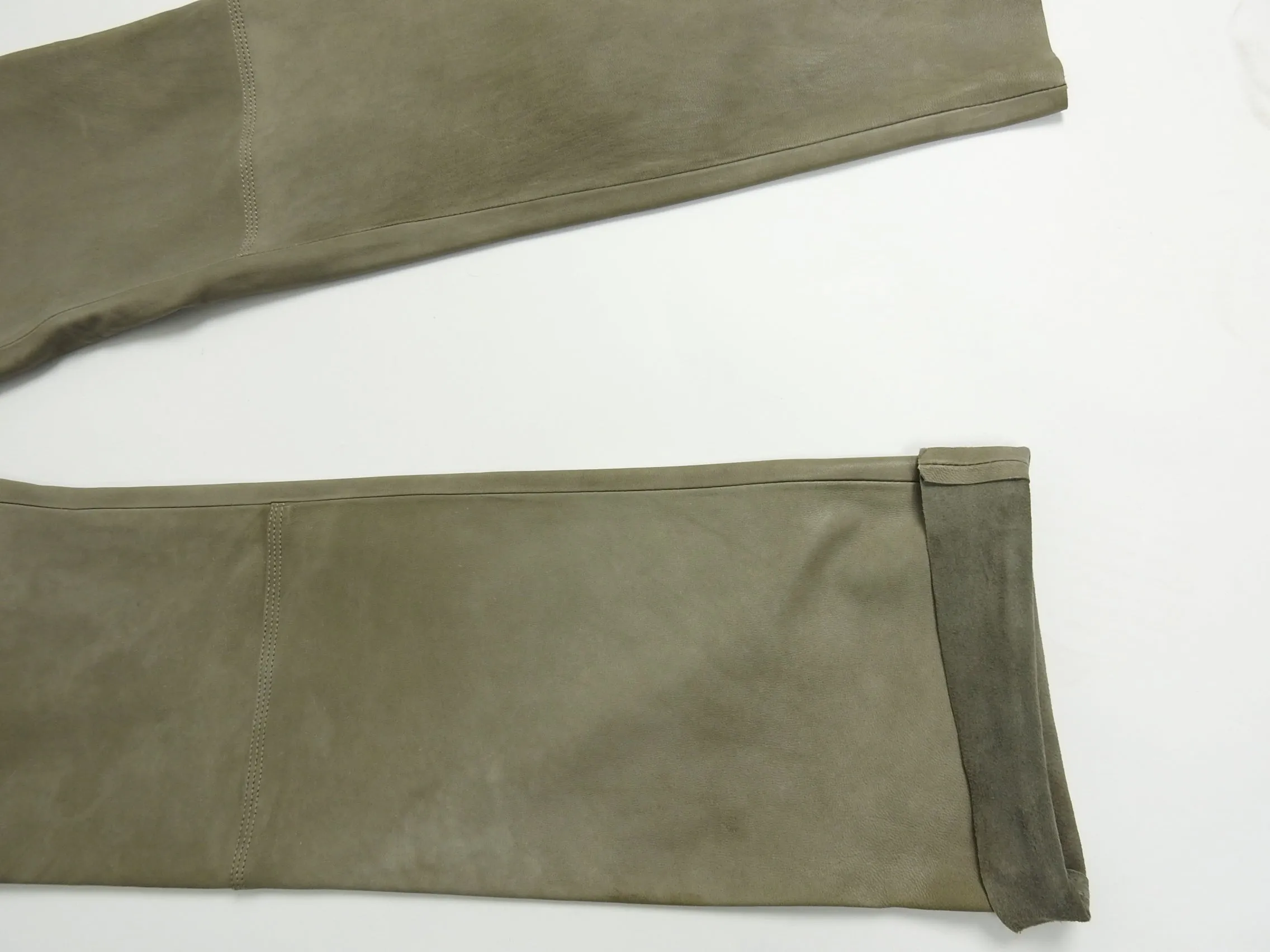 Dolce & Gabbana Leather Pants Size 52