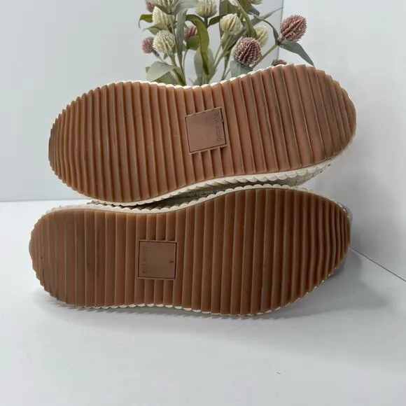 Dolce Vita Dolan Pearl Lace Up Platform Sneaker Vanilla Pearl Women's 6