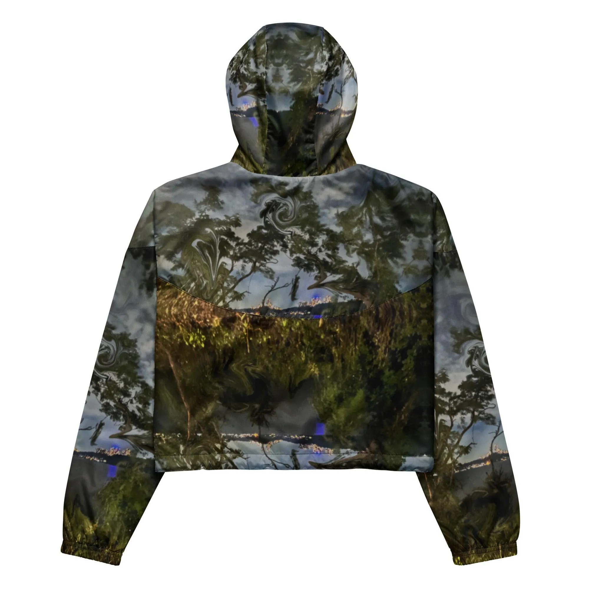 Down the Rabbit Hole Women’s cropped windbreaker