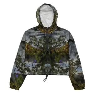 Down the Rabbit Hole Women’s cropped windbreaker