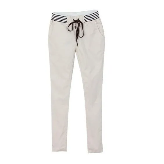 Drawstring & Elastic Waist Pants