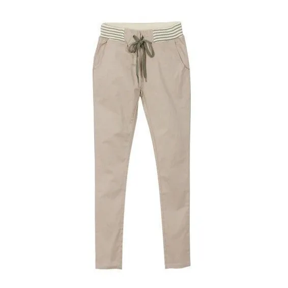 Drawstring & Elastic Waist Pants
