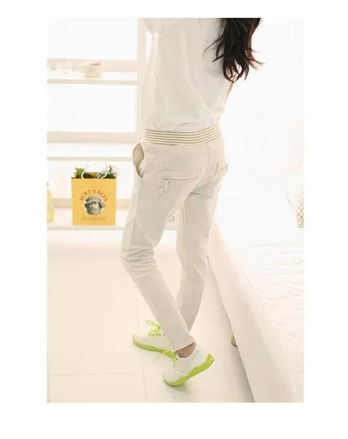 Drawstring & Elastic Waist Pants