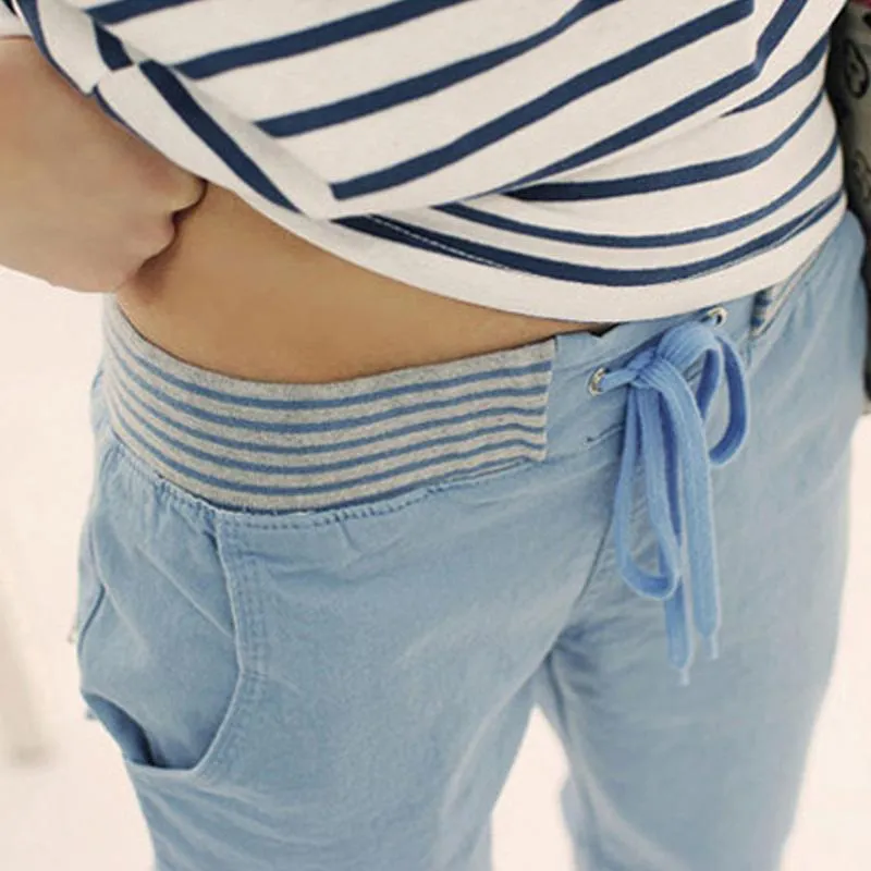 Drawstring & Elastic Waist Pants