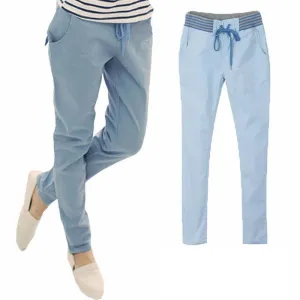 Drawstring & Elastic Waist Pants