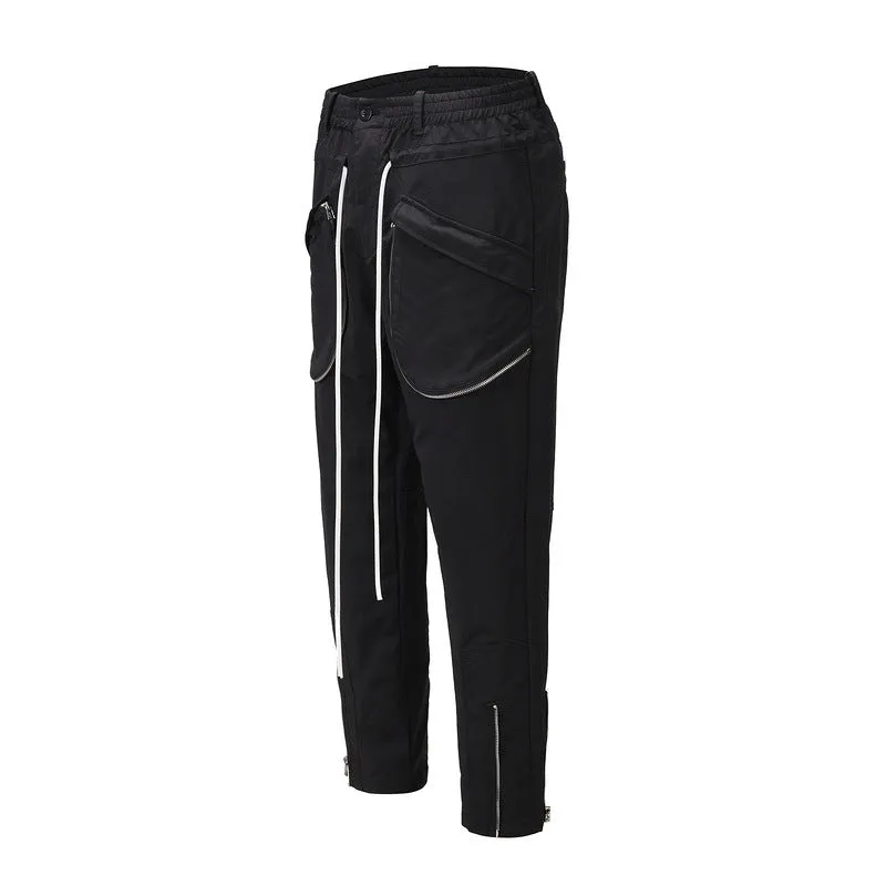 Drawstring Elastic Waist Pants