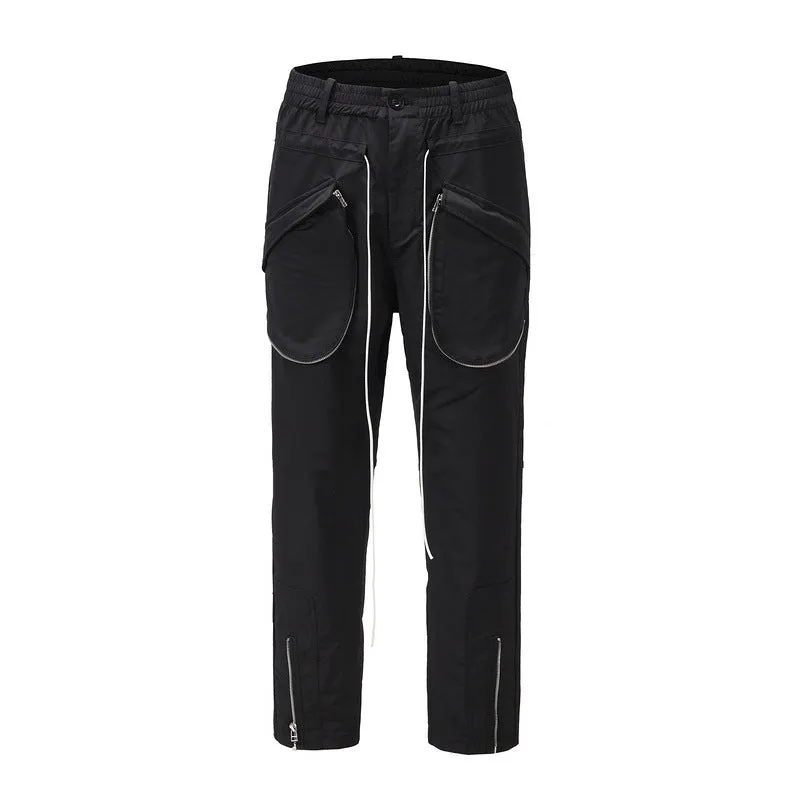 Drawstring Elastic Waist Pants
