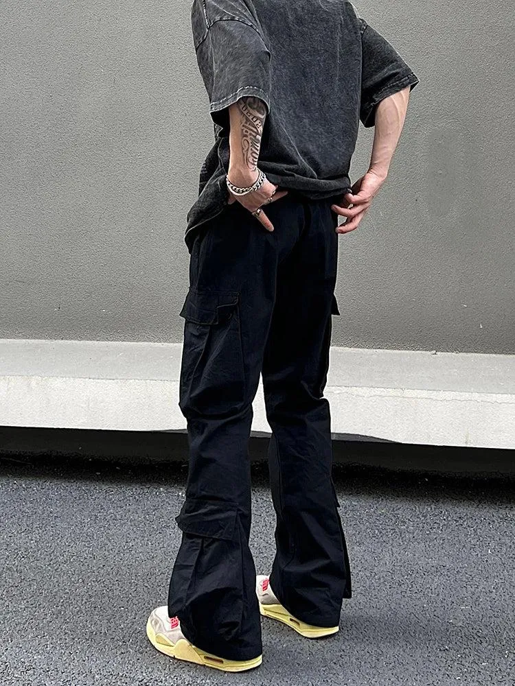 Drawstring Multi Pocket Cargo Pants