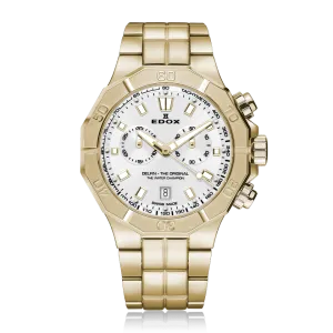 EDOX SWISS MADE 10113-37JM-AID DELFIN THE ORIGINAL CHRONOGRAPH