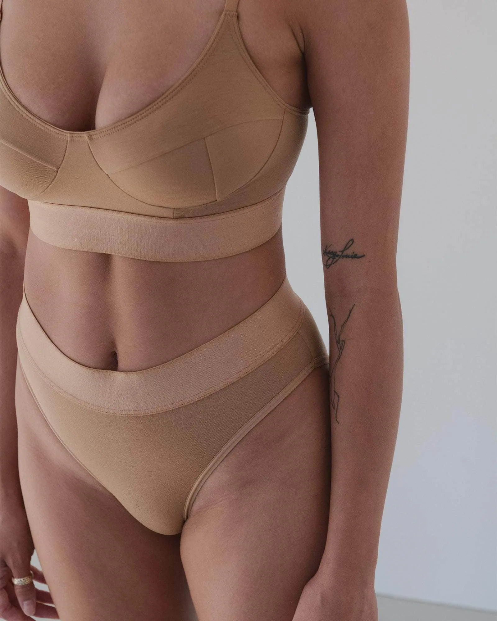 Elastic Bell Pants