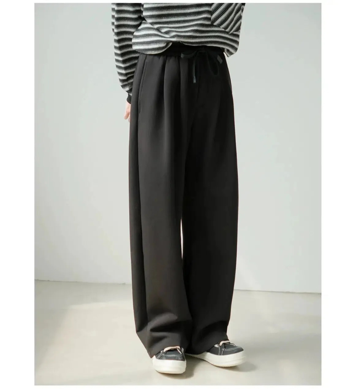 Elastic Waist Sports Pants