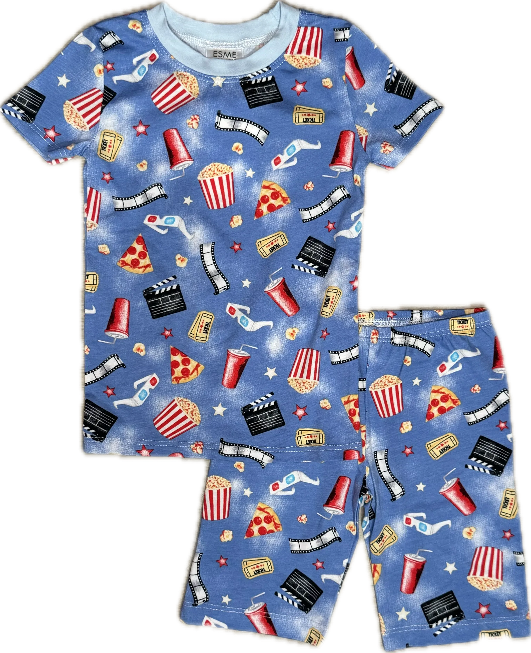 esme- Movie Night Short Sleeve Set