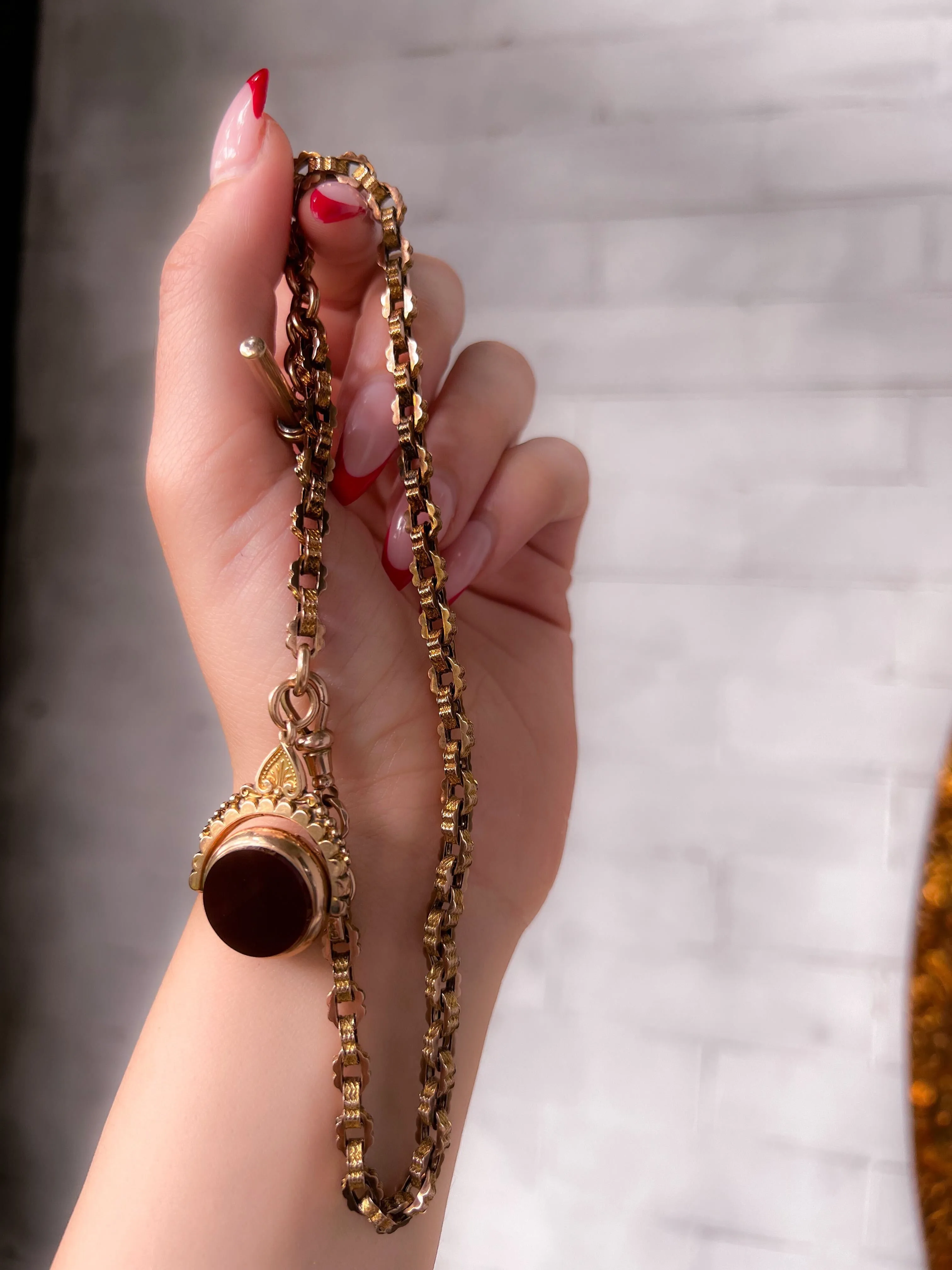Extremely Ornate Watch Chain