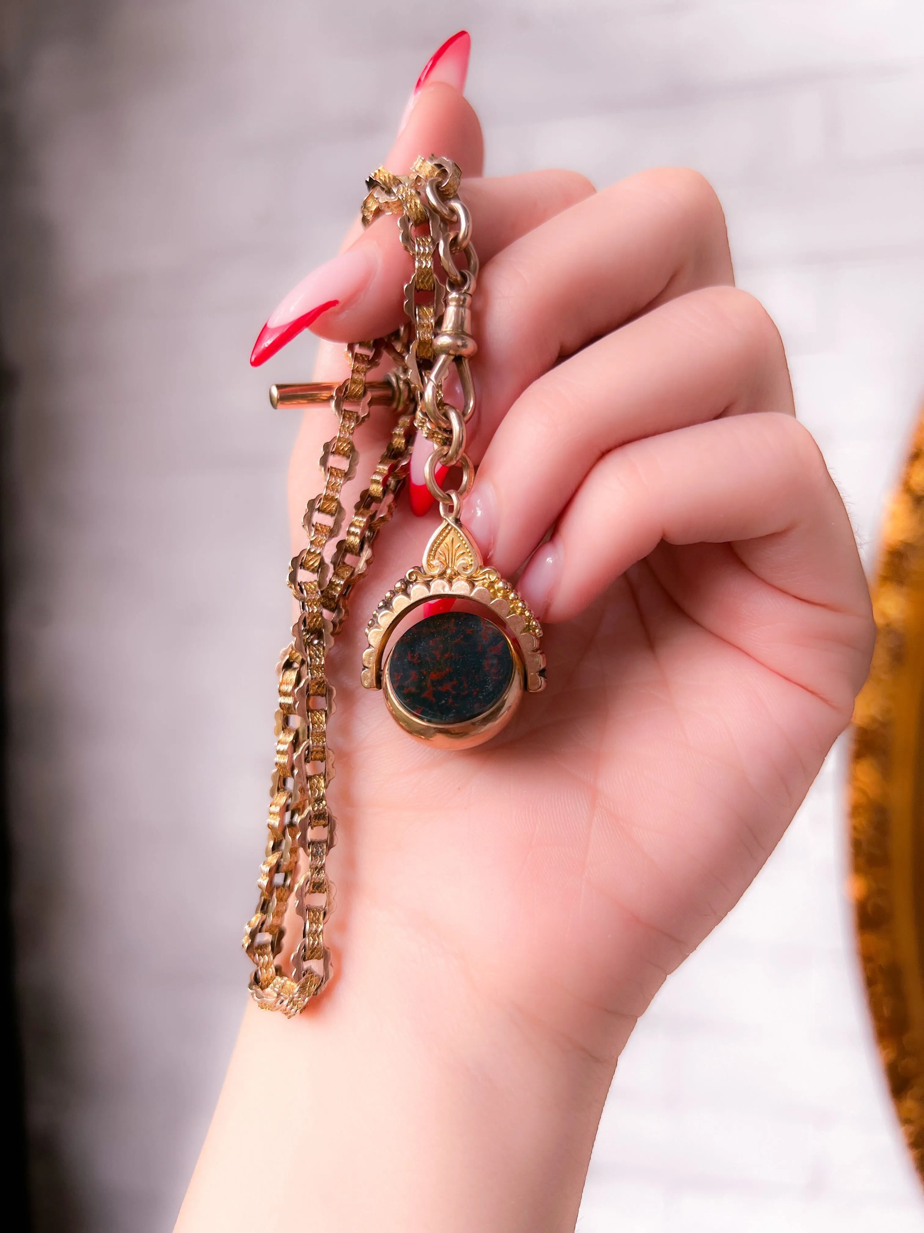 Extremely Ornate Watch Chain