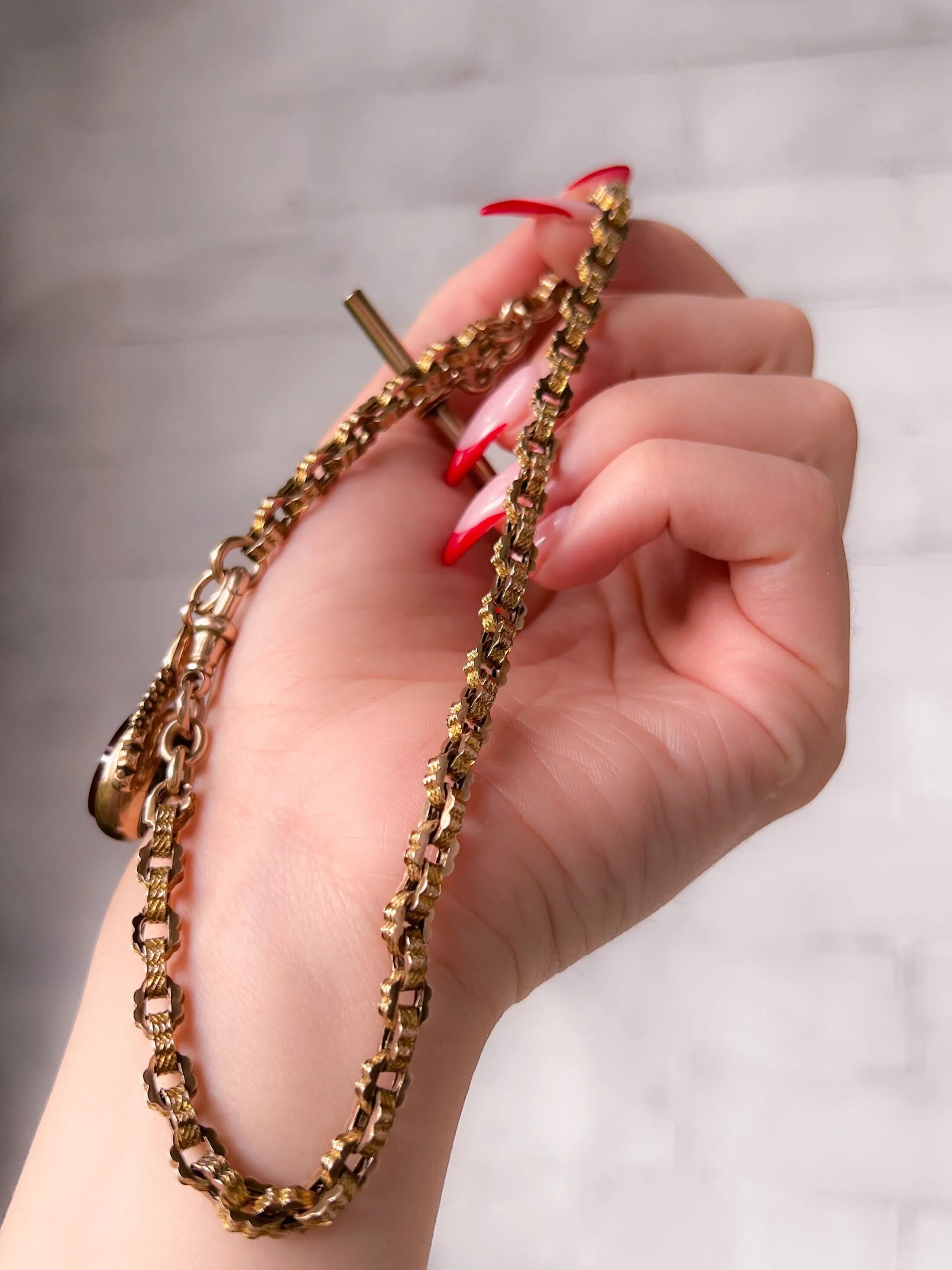 Extremely Ornate Watch Chain
