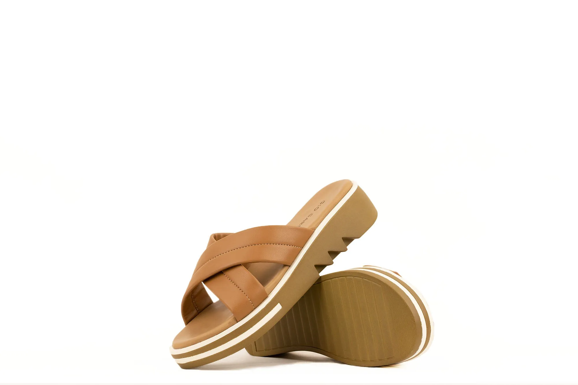 FLORA PLATFORM SANDALS | CAMEL | WOMEN