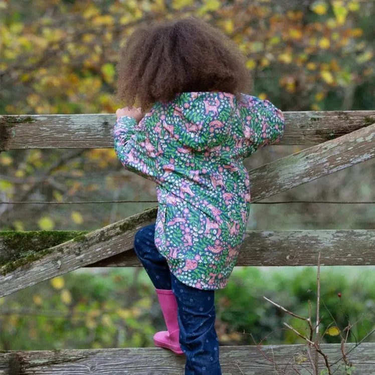 Forest Fauna Splash Coat