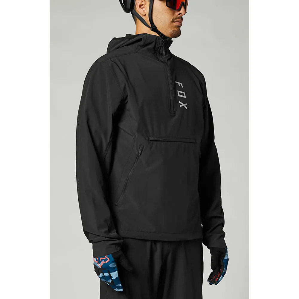 FOX RANGER WIND PULLOVER JACKET [BLACK] XS