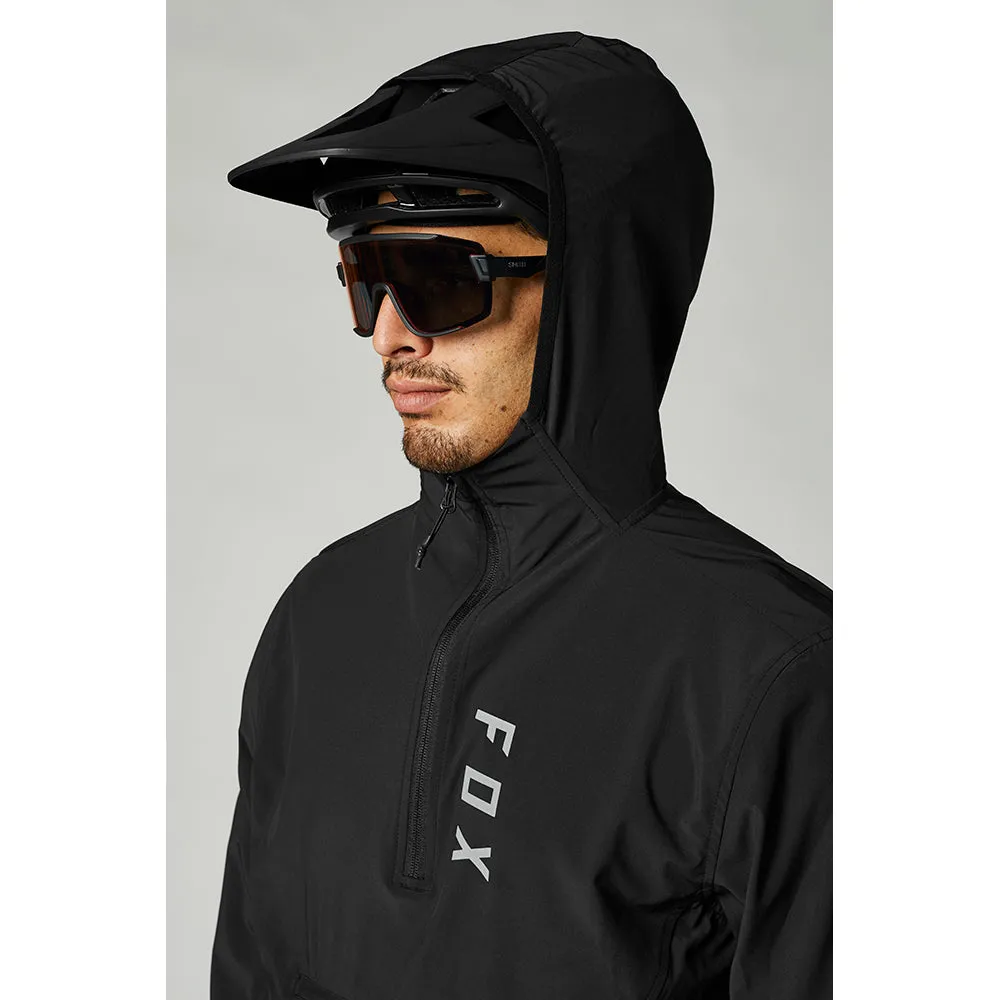FOX RANGER WIND PULLOVER JACKET [BLACK] XS