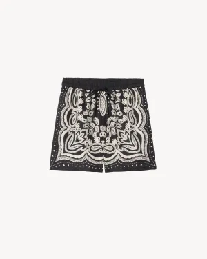 Frances Silk Short
