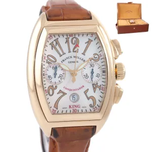 Franck Muller Grand Conquistador Master Complications 18k Rose Gold 8002cc 40mm