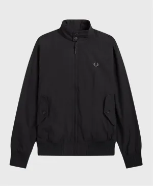 Fred Perry J4556 Harrington Jacket Black