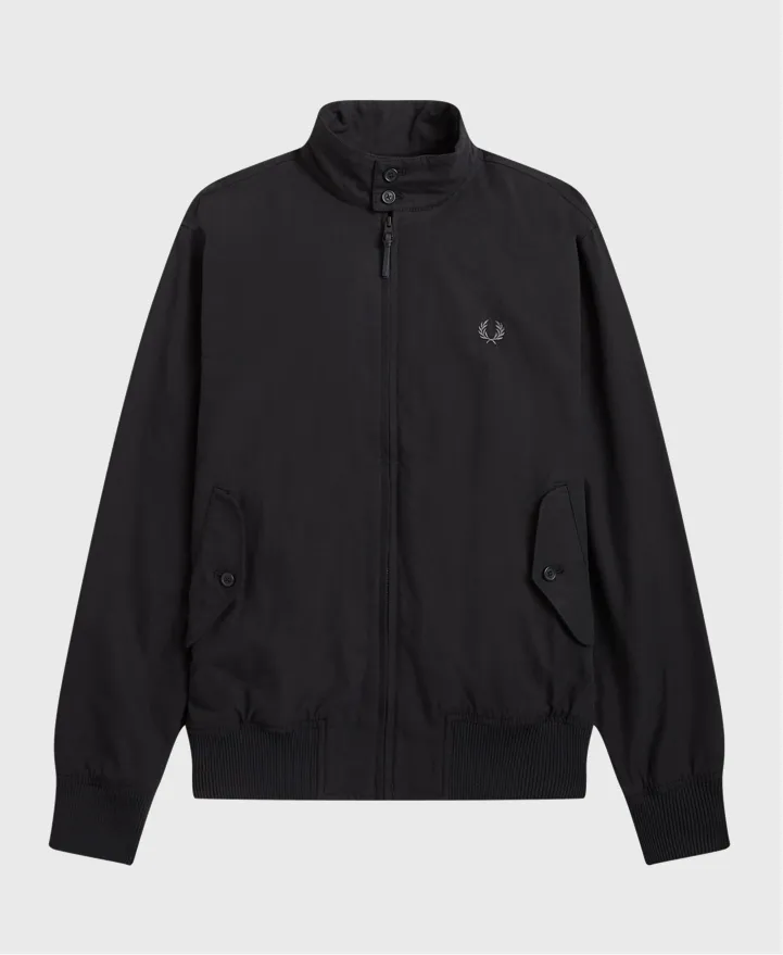 Fred Perry J4556 Harrington Jacket Black