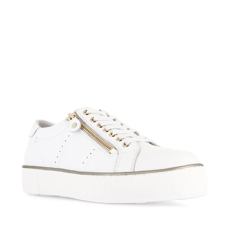 FROGGY - WHITE LEATHER