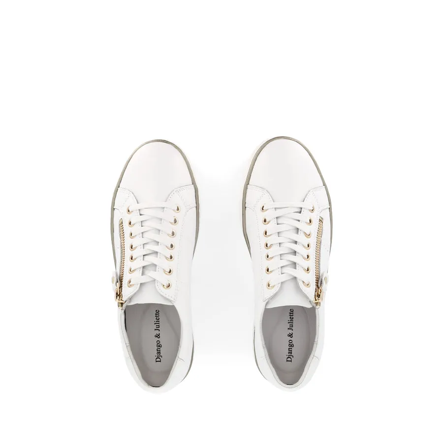 FROGGY - WHITE LEATHER