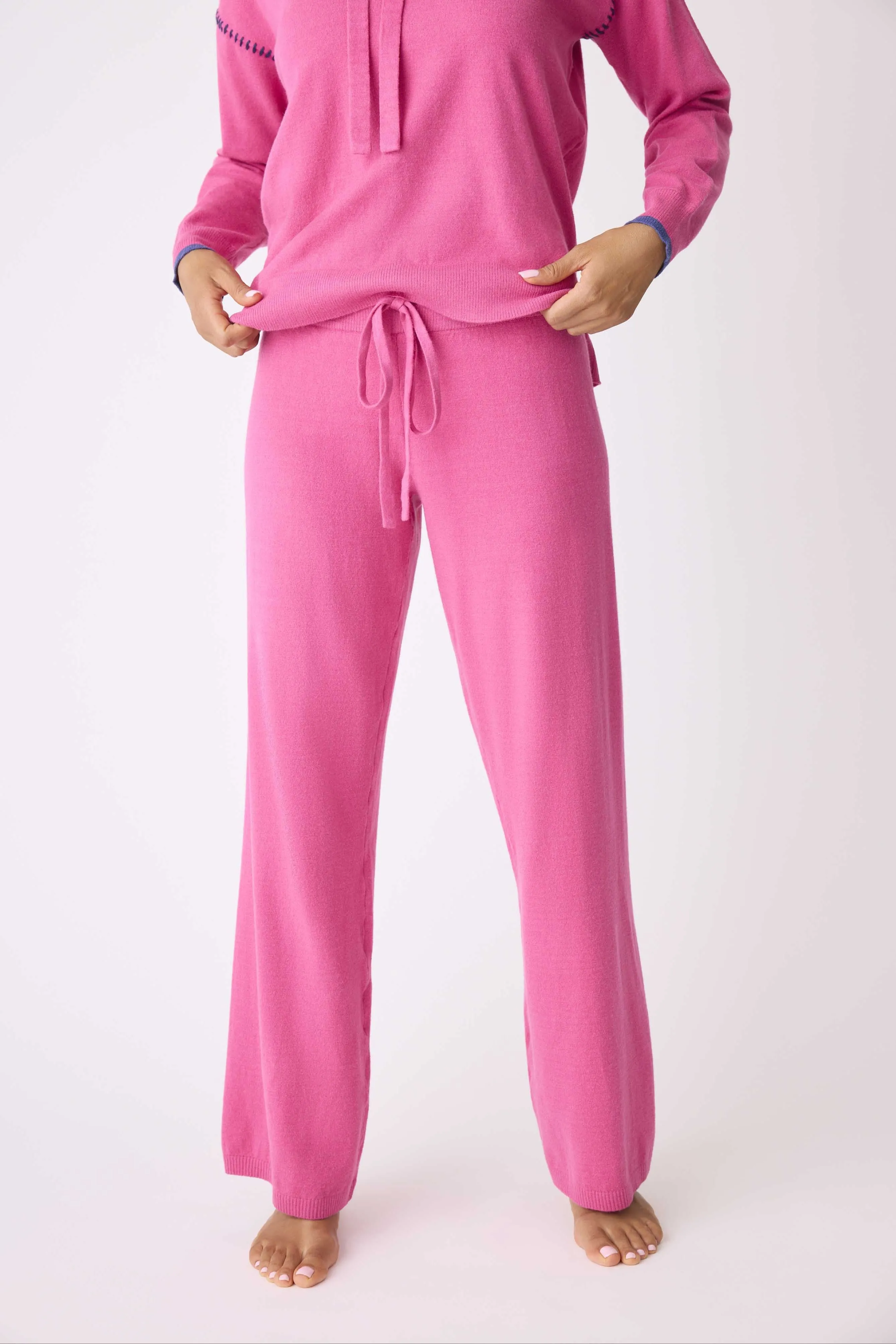 Fuchsia Sweater Pants