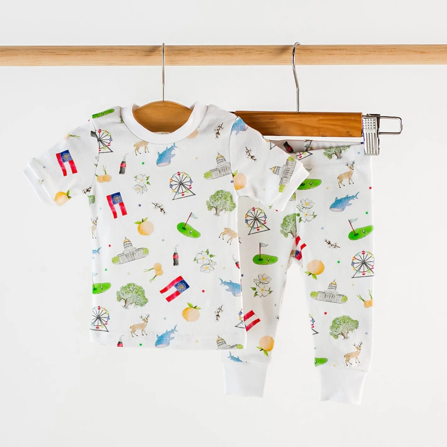 Georgia Kids Organic Cotton Pajamas