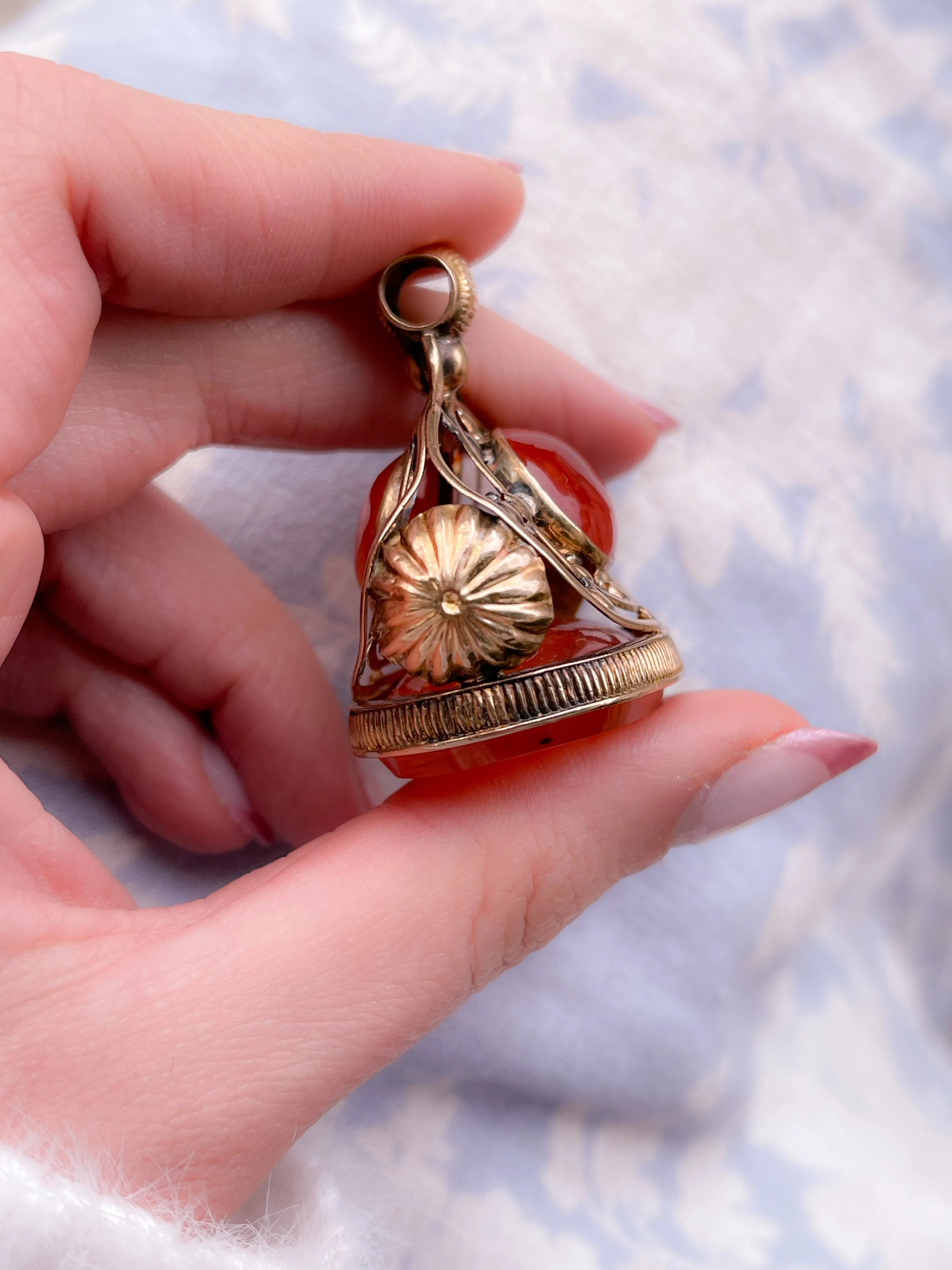 Georgian 18k Fob
