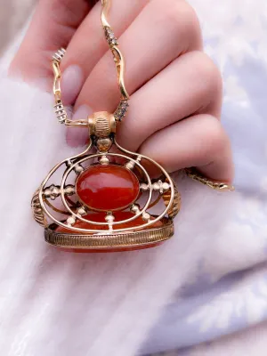 Georgian 18k Fob
