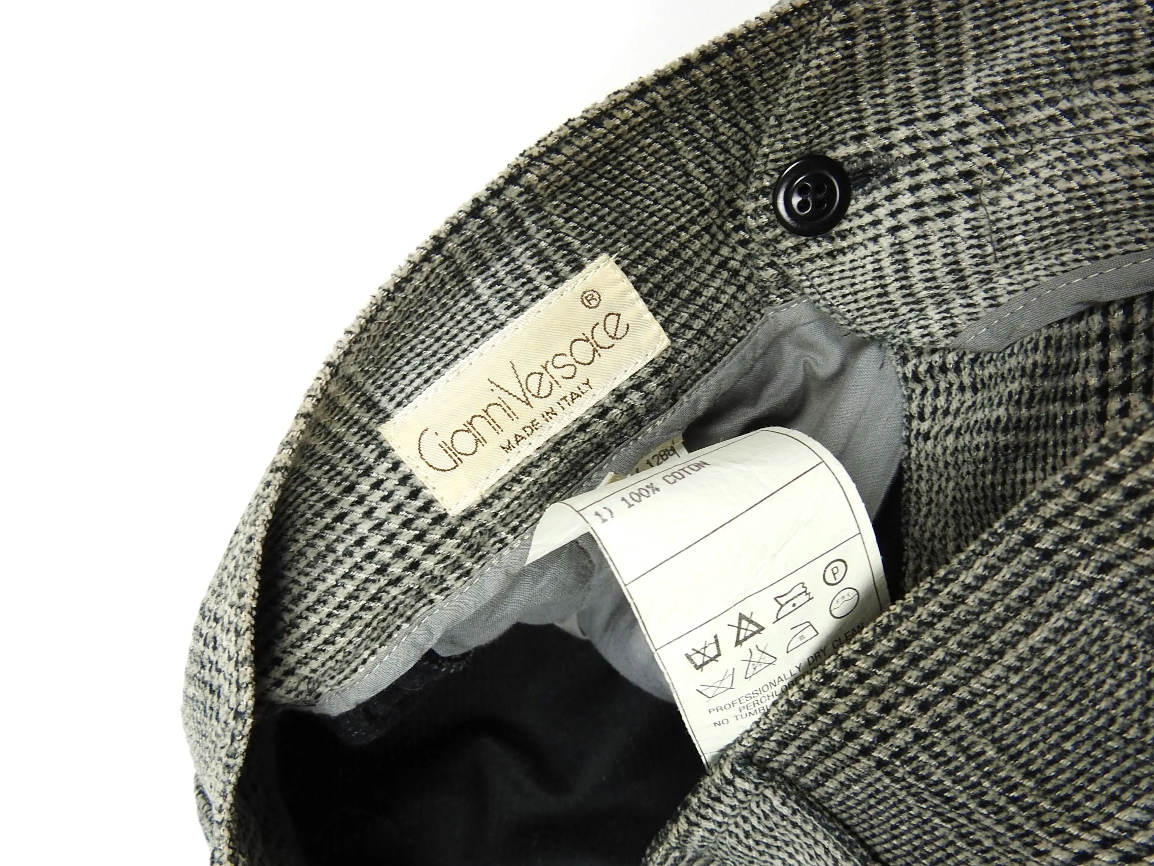 Gianni Versace Vintage 80s Pants Size 46