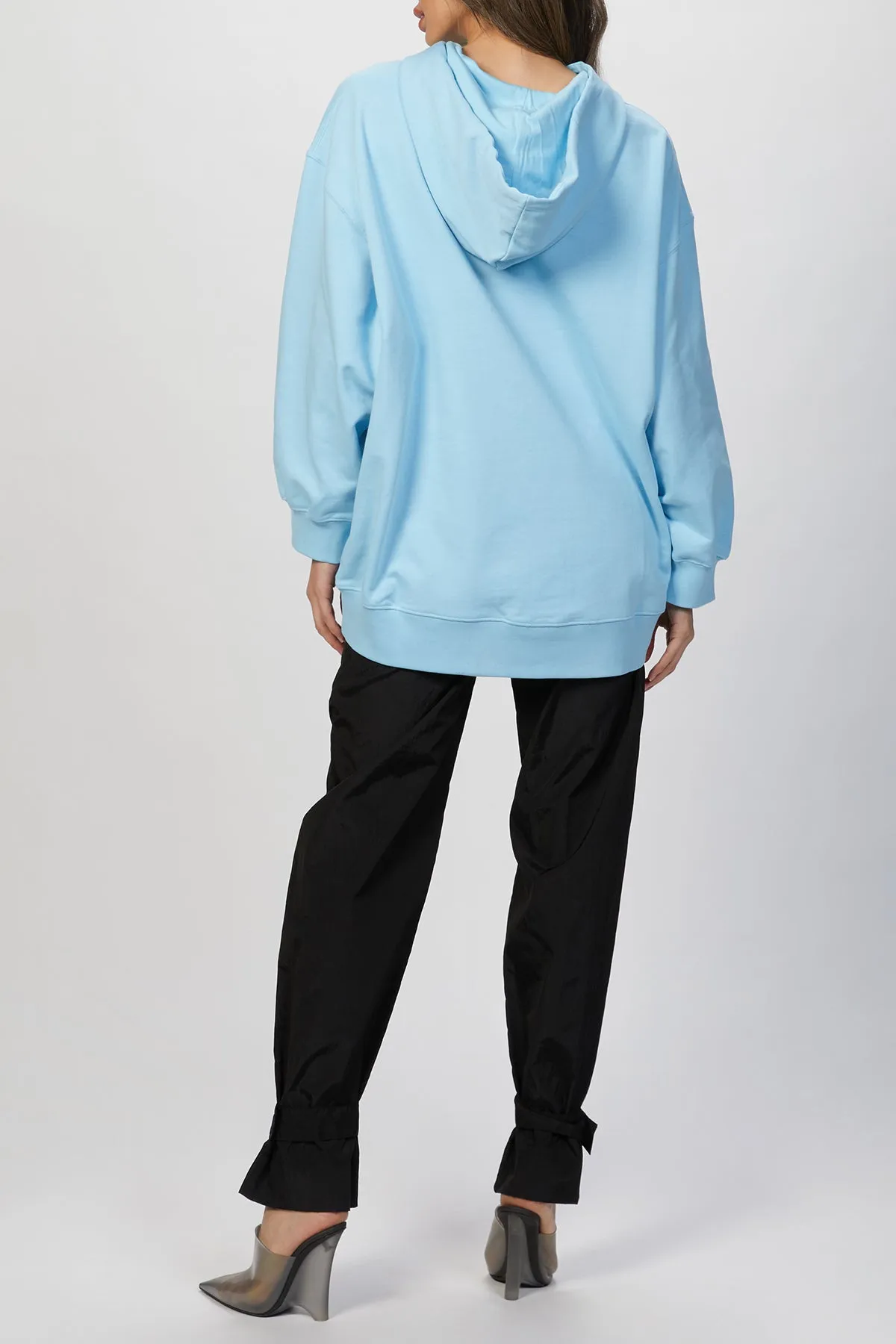 GRAPHIC-PRINT DRAWSTRING HOODIE