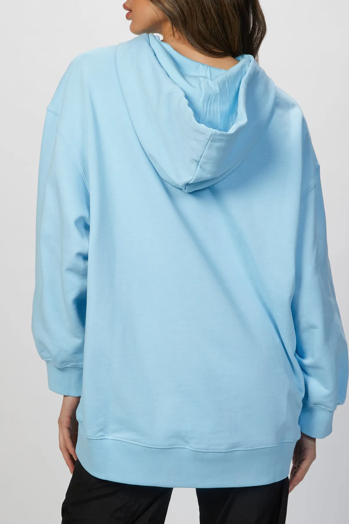 GRAPHIC-PRINT DRAWSTRING HOODIE