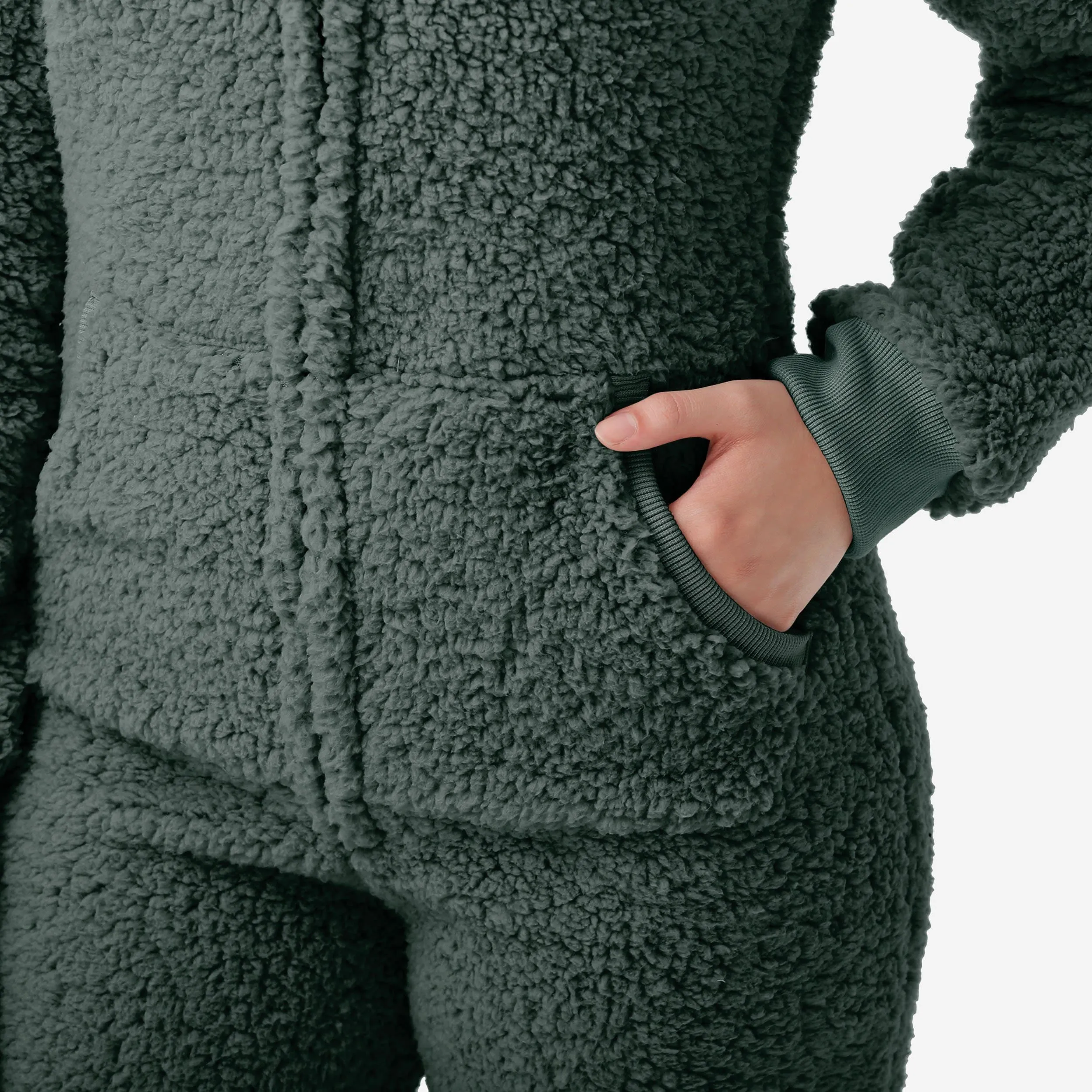 Green Bay Packers Womens Sherpa One Piece Pajamas