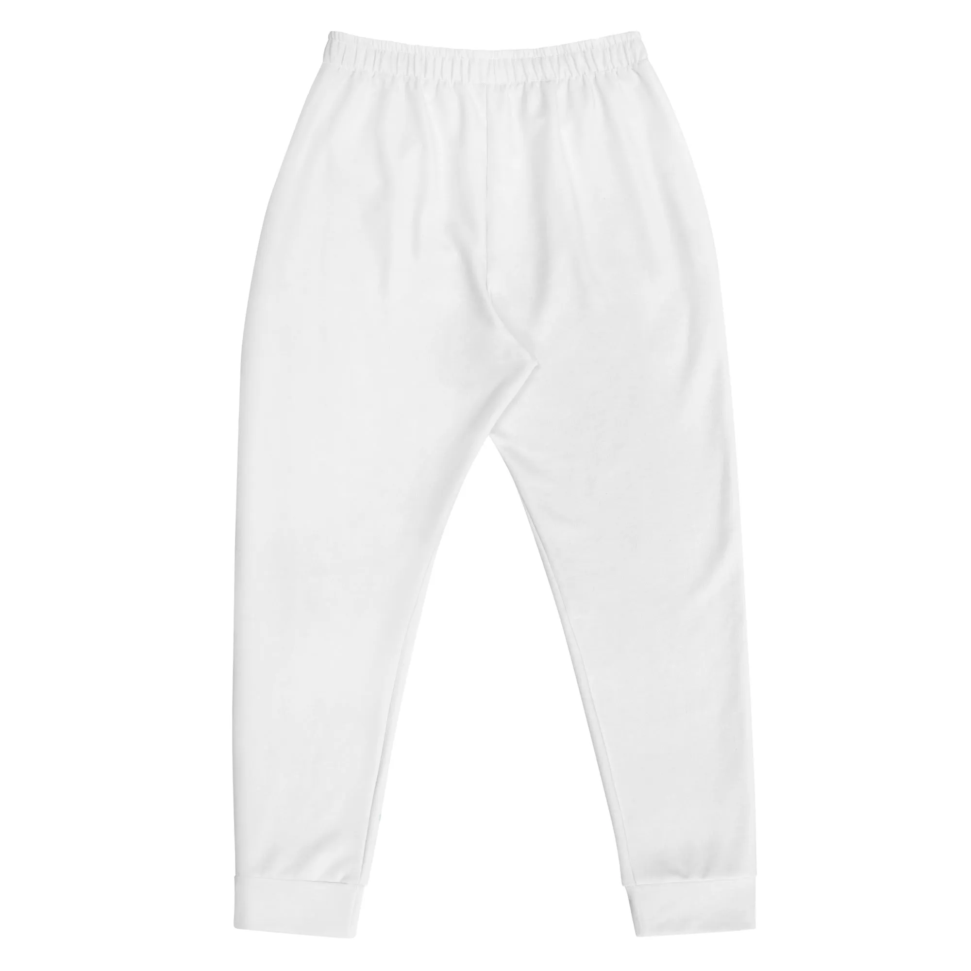 Green Faith Joggers White