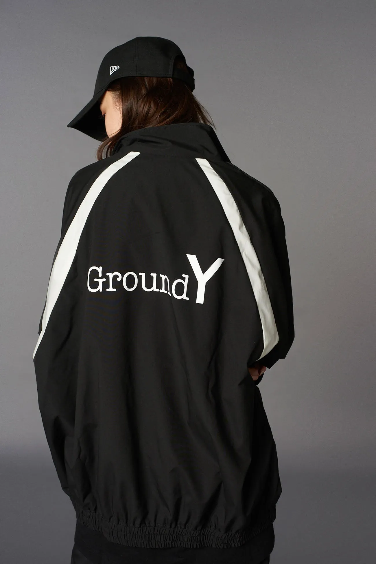 Ground Y×NEWERA®  POLYESTER TRACK JACKET