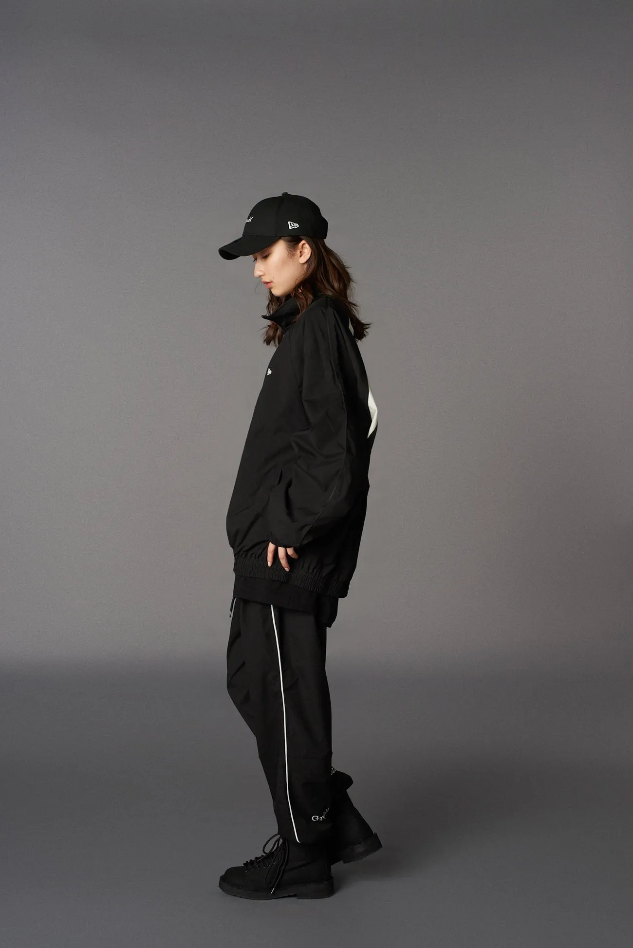 Ground Y×NEWERA®  POLYESTER TRACK JACKET