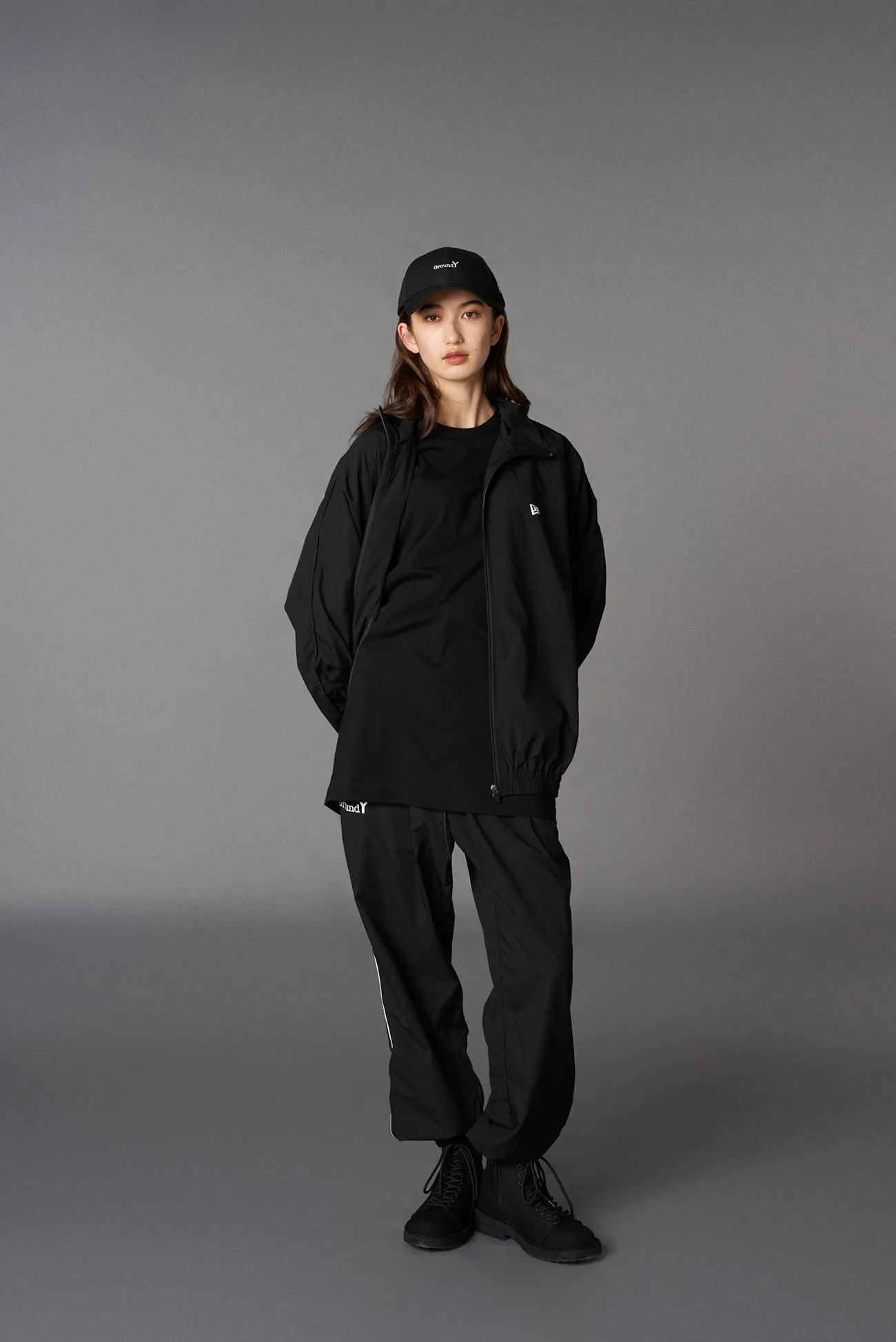Ground Y×NEWERA®  POLYESTER TRACK JACKET