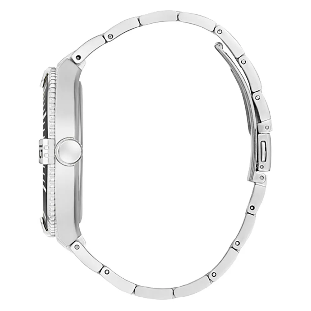 Guess Men's Watch Silver Tone Case Quartz