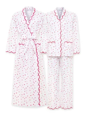 Hearts & Arrows Bundle: Classic Robe   Pajamas