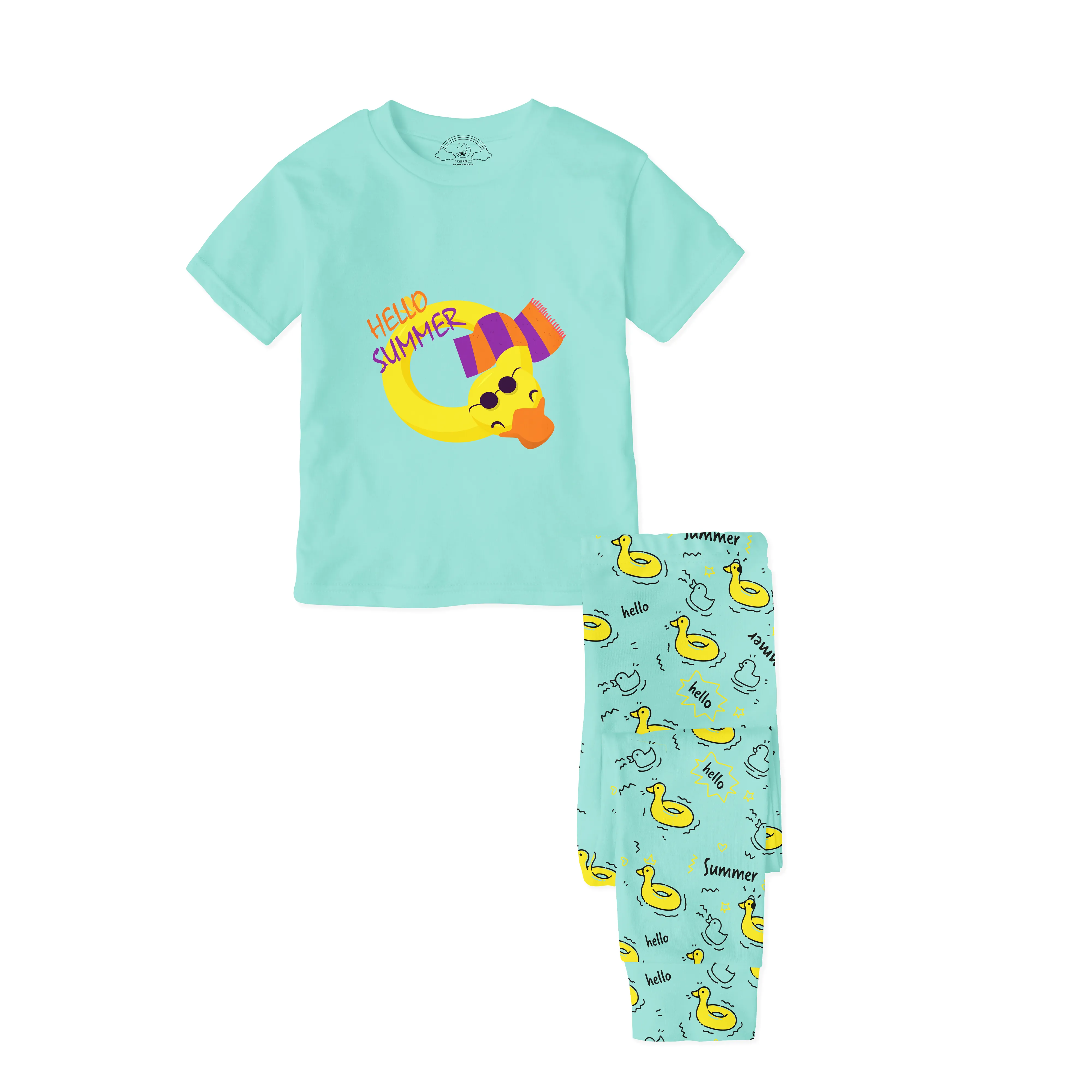 Hello Summer Kids Pajamas